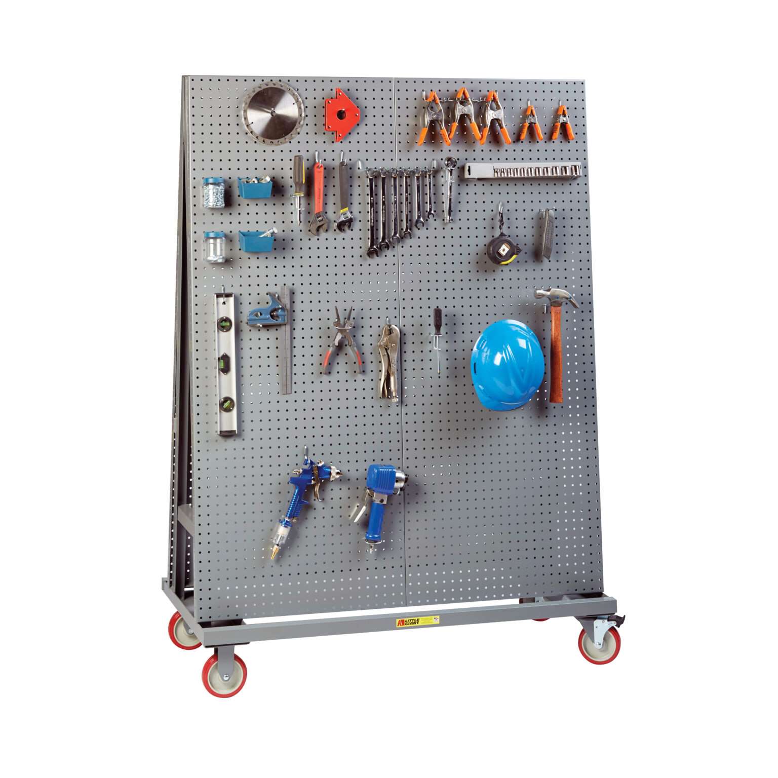 Mobile Pegboard AFrame 60” Tall Little Giant