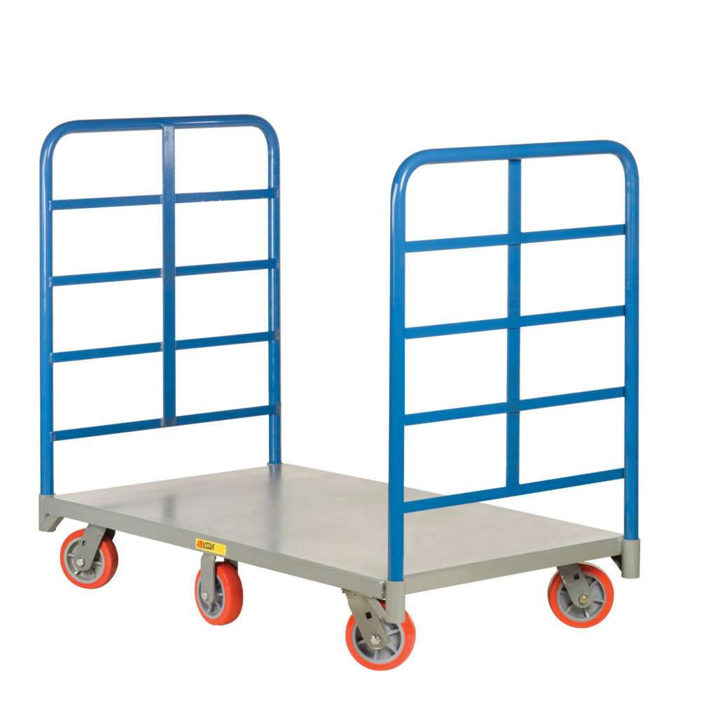 6Wheel Double End Rack Platform Truck Little Giant
