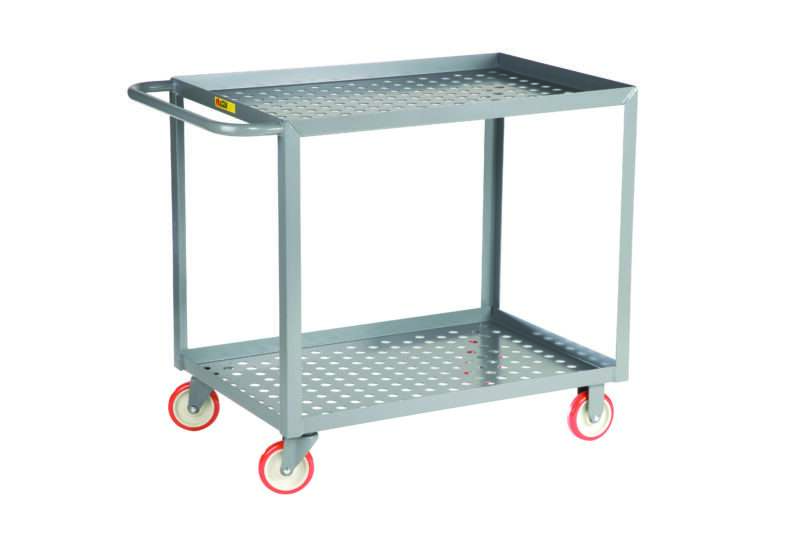 Service Cart with Perforated Deck