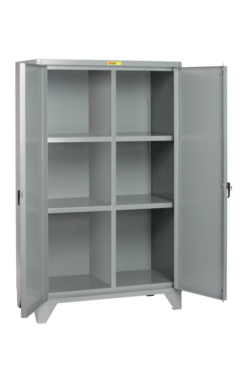 Little Giant Two Shift Storage Cabinet, Two shift Locker, Dual Locking Compartments