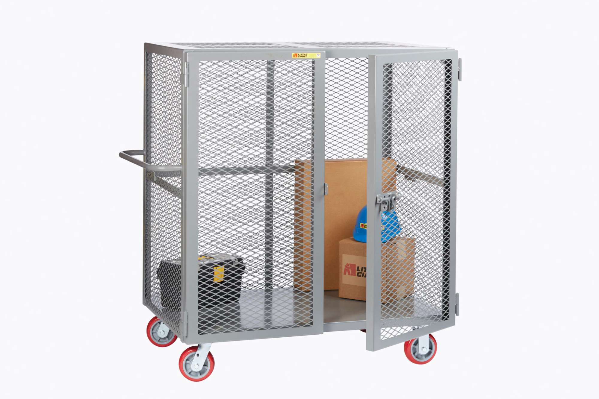 HeavyDuty Mobile Storage Locker with Handle Little Giant