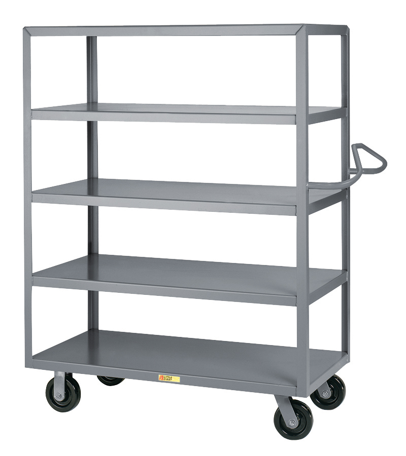 5 Shelf Truck with Ergonomic Handle